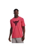 CAMISETA DE TREINO UNDER ARMOUR ROCK BRAHMA BULL MASCULINA - Vermelho