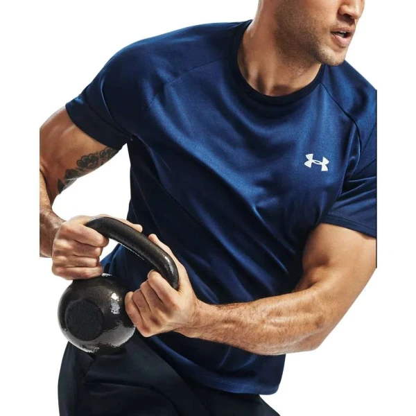 CAMISETA DE TREINO UNDER ARMOUR TECH 2.0 MASCULINA - Marinho