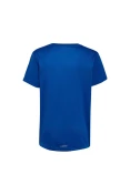 CAMISETA DESIGNED 2 MOVE 3-STRIPES (JUVENIL) INFANTIL - Azul