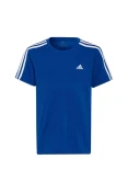 CAMISETA DESIGNED 2 MOVE 3-STRIPES (JUVENIL) INFANTIL - Azul