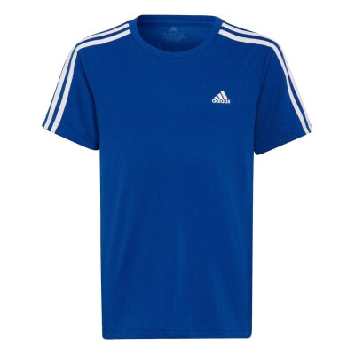 CAMISETA DESIGNED 2 MOVE 3-STRIPES (JUVENIL) INFANTIL - Azul