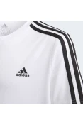CAMISETA DESIGNED 2 MOVE 3-STRIPES (JUVENIL) INFANTIL - Branco