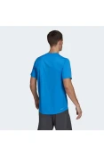 CAMISETA ESPORTIVA AEROREADY DESIGNED TO MOVE ADIDAS MASCULINA - Azul CAMISETA ESPORTIVA AEROREADY DESIGNED TO MOVE ADIDAS MASCULINA - Azul