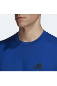 CAMISETA ESPORTIVA AEROREADY DESIGNED TO MOVE ADIDAS MASCULINA - Azul royal CAMISETA ESPORTIVA AEROREADY DESIGNED TO MOVE ADIDAS MASCULINA - Azul royal