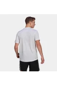 CAMISETA ESPORTIVA AEROREADY DESIGNED TO MOVE ADIDAS MASCULINA - Branco CAMISETA ESPORTIVA AEROREADY DESIGNED TO MOVE ADIDAS MASCULINA - Branco