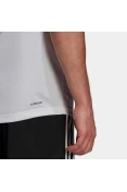 CAMISETA ESPORTIVA AEROREADY DESIGNED TO MOVE ADIDAS MASCULINA - Branco CAMISETA ESPORTIVA AEROREADY DESIGNED TO MOVE ADIDAS MASCULINA - Branco