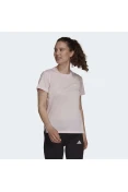 CAMISETA ESPORTIVA DESIGNED 2 MOVE 3-STRIPES ADIDAS FEMININA - Rosa CAMISETA ESPORTIVA DESIGNED 2 MOVE 3-STRIPES ADIDAS FEMININA - Rosa