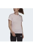 CAMISETA ESPORTIVA DESIGNED 2 MOVE 3-STRIPES ADIDAS FEMININA - Rosa CAMISETA ESPORTIVA DESIGNED 2 MOVE 3-STRIPES ADIDAS FEMININA - Rosa
