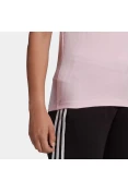 CAMISETA ESSENTIALS LOGO ADIDAS FEMININA - Rosa/branco