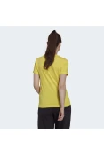 CAMISETA ESSENTIALS SLIM LOGO ADIDAS FEMININA - Amarelo
