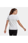 CAMISETA ESSENTIALS SLIM LOGO ADIDAS FEMININA - Branco