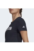 CAMISETA ESSENTIALS SLIM LOGO ADIDAS FEMININA - Marinho