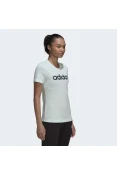 CAMISETA ESSENTIALS SLIM LOGO ADIDAS FEMININA - Verde