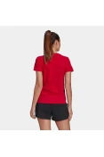 CAMISETA ESTAMPA FLORAL FARM RIO ADIDAS FEMININA - Vermelho CAMISETA ESTAMPA FLORAL FARM RIO ADIDAS FEMININA - Vermelho