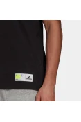 CAMISETA ESTAMPADA ATHLETICS ADIDAS MASCULINA - Preto CAMISETA ESTAMPADA ATHLETICS ADIDAS MASCULINA - Preto