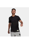 CAMISETA ESTAMPADA ATHLETICS ADIDAS MASCULINA - Preto CAMISETA ESTAMPADA ATHLETICS ADIDAS MASCULINA - Preto