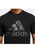 CAMISETA ESTAMPADA CONTINENTAL CAMO ADIDAS MASCULINA - Preto CAMISETA ESTAMPADA CONTINENTAL CAMO ADIDAS MASCULINA - Preto