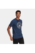 CAMISETA ESTAMPADA EXPLORE NATURE ADIDAS MASCULINA - Marinho CAMISETA ESTAMPADA EXPLORE NATURE ADIDAS MASCULINA - Marinho