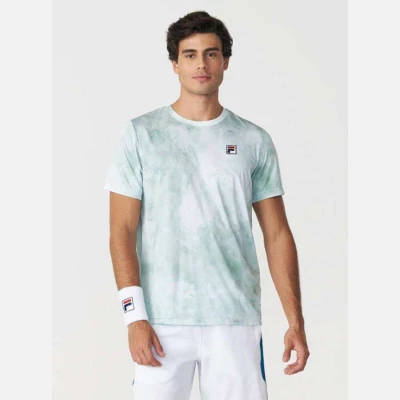 CAMISETA FILA AZTEC PRINT MASCULINA - Verde CAMISETA FILA AZTEC PRINT MASCULINA - Verde