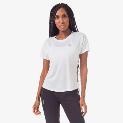 CAMISETA FILA BASIC SPORTS FEMININA - Branco CAMISETA FILA BASIC SPORTS FEMININA - Branco