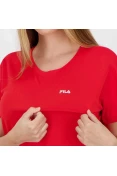 CAMISETA FILA BASIC SPORTS FEMININA - Vermelho CAMISETA FILA BASIC SPORTS FEMININA - Vermelho