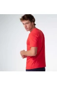 CAMISETA FILA BASIC SPORTS MASCULINA - Vermelho/prata