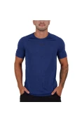 CAMISETA FILA BASIC TRAIN MELANGE MASCULINA - Azul