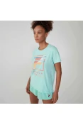 CAMISETA FILA BEACH TENNIS FEMININA - Verde CAMISETA FILA BEACH TENNIS FEMININA - Verde