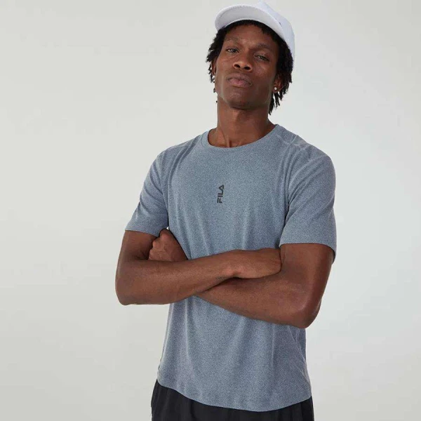 CAMISETA FILA ECLIPSE MESH MASCULINA - Cinza