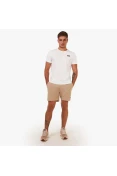 CAMISETA FILA ESSENCIAL RIB MASCULINA - Branco