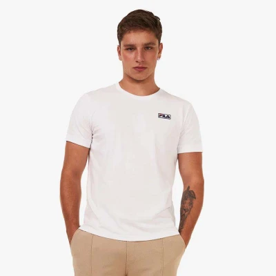 CAMISETA FILA ESSENCIAL RIB MASCULINA - Branco