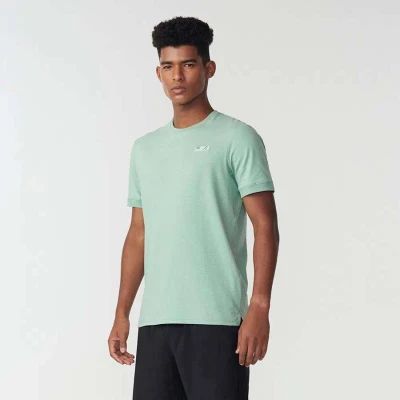 CAMISETA FILA ESSENCIAL RIB MASCULINA - Verde CAMISETA FILA ESSENCIAL RIB MASCULINA - Verde