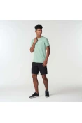 CAMISETA FILA ESSENCIAL RIB MASCULINA - Verde CAMISETA FILA ESSENCIAL RIB MASCULINA - Verde