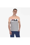 CAMISETA FILA LETTER COLORS MASCULINA - Laranja/cinza
