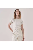 CAMISETA FILA LETTER PREMIUM FEMININA - Bege