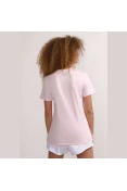 CAMISETA FILA LETTER PREMIUM FEMININA - Rosa