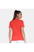 CAMISETA FILA LETTER PREMIUM FEMININA - Vermelho