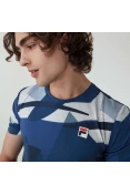 CAMISETA FILA SAND MASCULINA - Marinho CAMISETA FILA SAND MASCULINA - Marinho