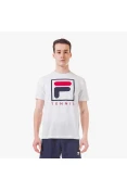 CAMISETA FILA SOFT URBAN MASCULINA - Branco CAMISETA FILA SOFT URBAN MASCULINA - Branco
