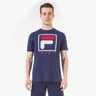 CAMISETA FILA SOFT URBAN MASCULINA - Marinho CAMISETA FILA SOFT URBAN MASCULINA - Marinho