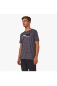 CAMISETA FILA SPORT MELANGE MASCULINA - Azul CAMISETA FILA SPORT MELANGE MASCULINA - Azul