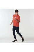 CAMISETA FILA SPORT MELANGE MASCULINA - Vermelho CAMISETA FILA SPORT MELANGE MASCULINA - Vermelho