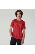 CAMISETA FILA SPORT PRINT MASCULINA - Vermelho CAMISETA FILA SPORT PRINT MASCULINA - Vermelho