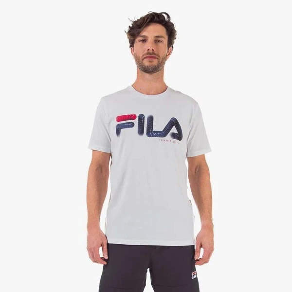 CAMISETA FILA TENNIS CLUB MASCULINA - Branco