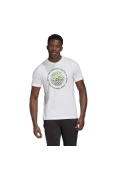 CAMISETA HYPERREAL CIRCLED SLONGAN - Branco CAMISETA HYPERREAL CIRCLED SLONGAN - Branco