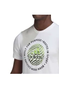 CAMISETA HYPERREAL CIRCLED SLONGAN - Branco CAMISETA HYPERREAL CIRCLED SLONGAN - Branco