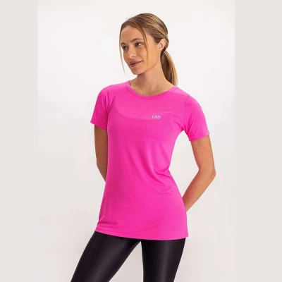 CAMISETA LIVE ACTION ESSENTIAL FEMININA - Pink CAMISETA LIVE ACTION ESSENTIAL FEMININA - Pink