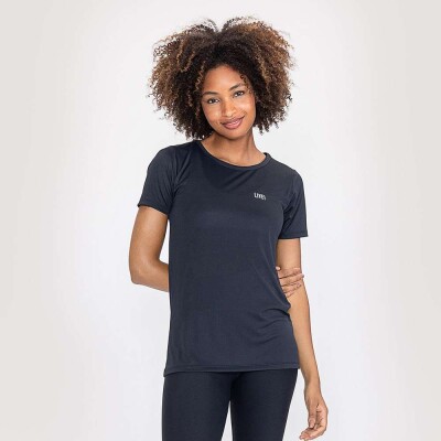 CAMISETA LIVE ACTION ESSENTIAL FEMININA - Preto