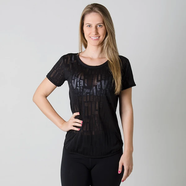 CAMISETA LIVE EM LIVE SPECIAL FEMININA - Preto