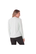 CAMISETA MANGA LONGA DE TREINO MIZUNO PRO UV FEMININA - Verde